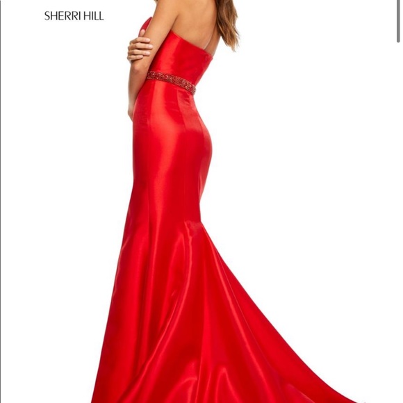 Custom Sherri Hill Dress - Picture 2 of 11